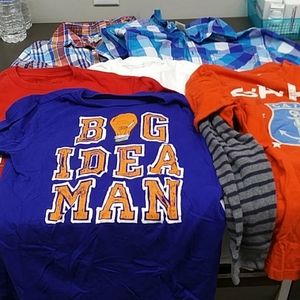 Lot of 6 Boys Shirts Size XL/14